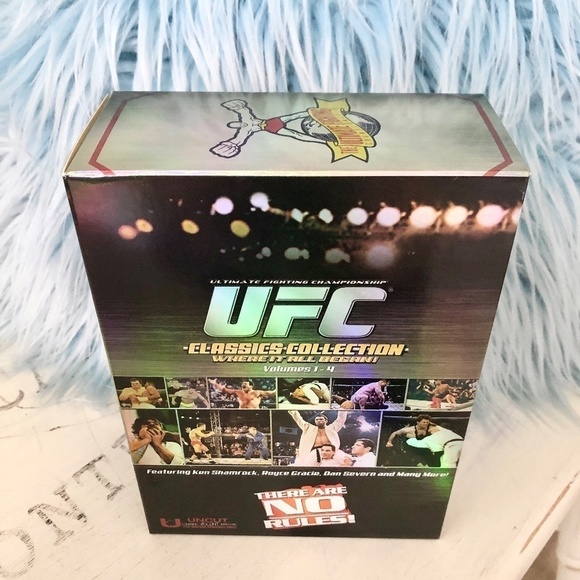 UFC, 1994, Classic Collection, Vol 1-4 DVD, No Rules, Uncut, With Royce Gracie - Picture 5 of 16